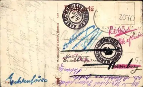 Passepartout Ak Ahrensburg in Holstein, Schloss