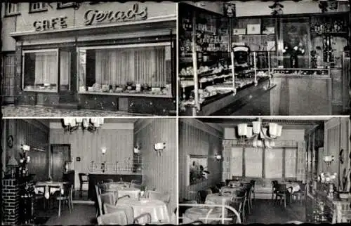 Ak Ahrensburg in Holstein, Konditorei Cadé Gerards