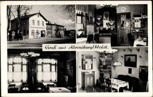 Ak Ahrensburg in Holstein, Gasthof In drei Lilien