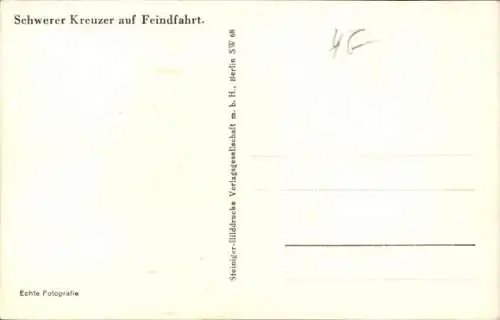 Foto Ak Deutsches Kriegsschiff, Admiral Scheer, Panzerschiff