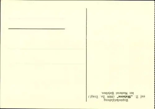 Ak Dampfer Masuren der Reederei Poseidon, Papierholzladung