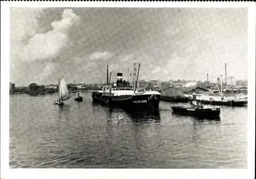 Ak Kaliningrad Königsberg Ostpreußen, Schiff Rheinland, Reederei Poseidon