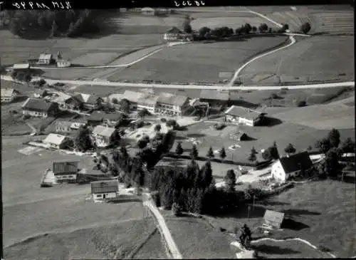 Foto Fliegeraufnahme einer Ortschaft, 1939