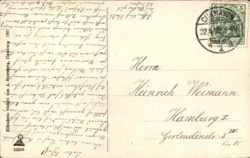 Ak Nordseebad Cuxhaven, Leuchtturm, Seepavillon