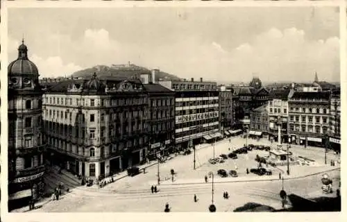 Ak Brno Brünn Südmähren, Freiheitsplatz