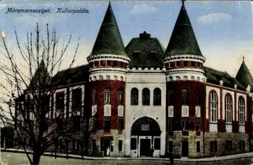 Ak Máramarossziget Rumänien, Kulturpalota