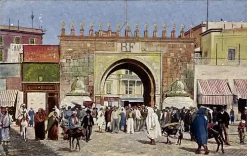 Ak Tunis Tunesien, Französisches Tor
