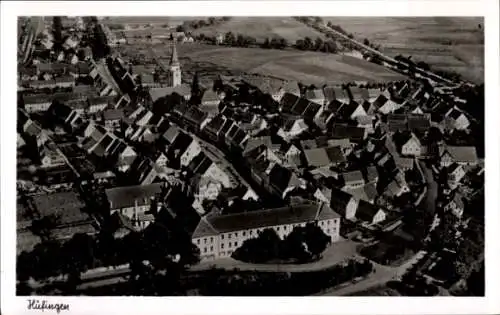 Ak Hüfingen im Schwarzwald, Fliegeraufnahme