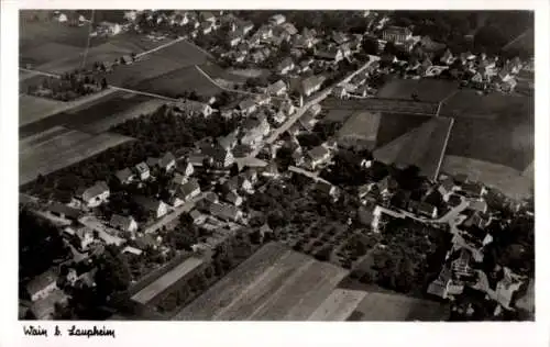 Ak Wain in Württemberg, Fliegeraufnahme