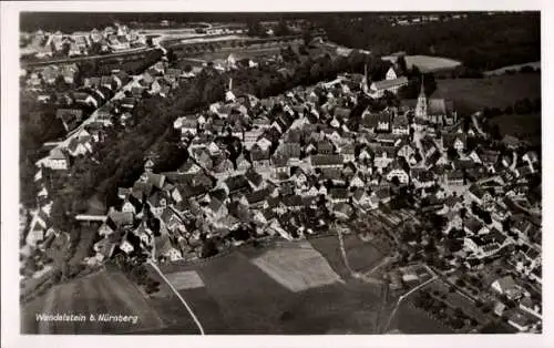 Ak Wendelstein in Mittelfranken, Fliegeraufnahme