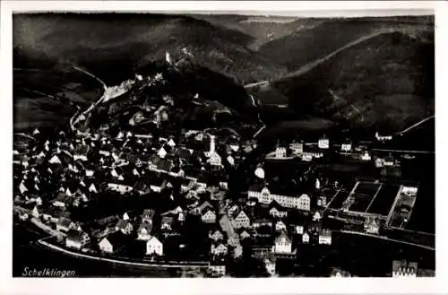 Ak Schelklingen Schwäbische Alb, Fliegeraufnahme