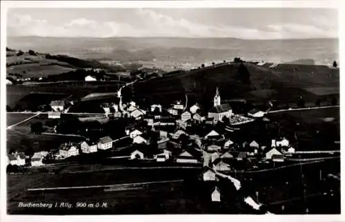 Ak Buchenberg im Oberallgäu, Fliegeraufnahme