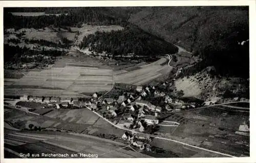 Ak Reichenbach am Heuberg Württemberg, Fliegeraufnahme