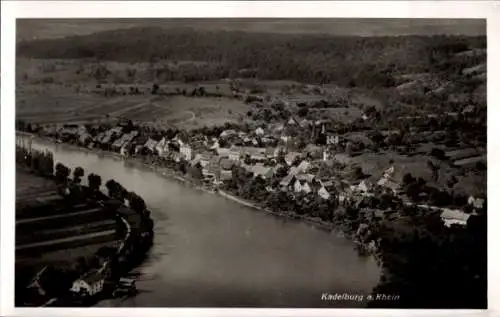 Ak Kadelburg Küssaberg Baden Württemberg, Fliegeraufnahme