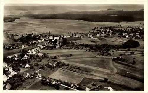 Ak Birkendorf im Schwarzwald Baden Württemberg, Fliegeraufnahme