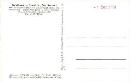 Ak Gersfeld in der Rhön Hessen, Wasserkuppe, Fliegeraufnahme