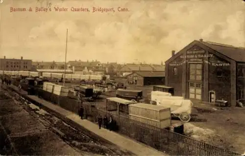 PC Bridgeport Connecticut USA, Barnum & Bailey's Winter Quarters