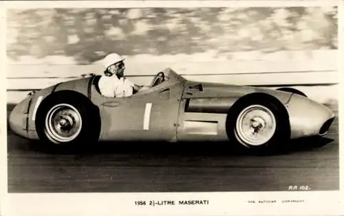 Ak 2.5 Liter Maserati 1956, Stirling Moss, Goodwood, Rennwagen