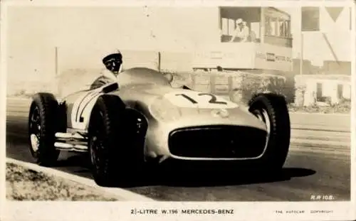Ak 2 Liter Merceds Benz, Rennsport, W196, Stirling Moss