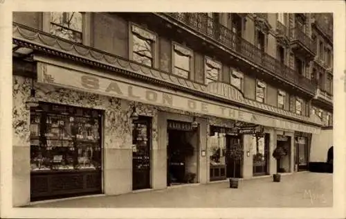 Ak Paris VIII., Restaurant Salon de Thé, Saint Augustin, Boulevard Malesherbes