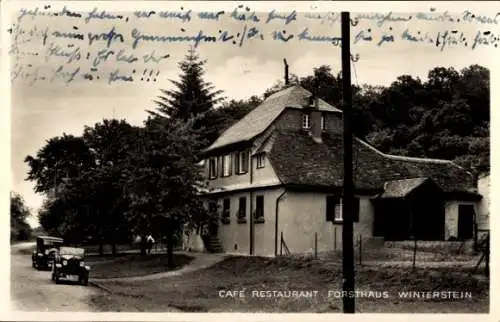 Ak Winterstein Ober Mörlen, Café-Restaurant Forsthaus