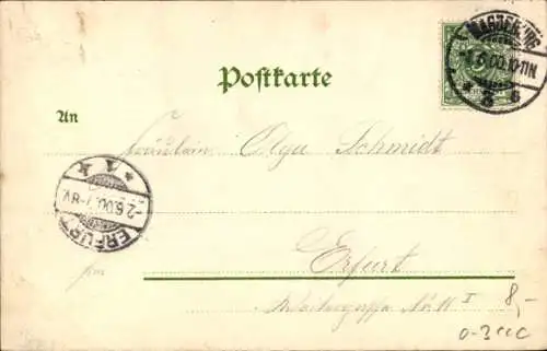 Ak Magdeburg an der Elbe, Elbansicht, Dom