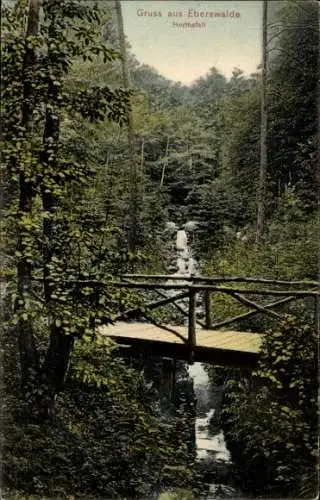 Ak Eberswalde, Forsthaus Bornemannspfuhl, Gruß aus Eberswalde, Herthafall