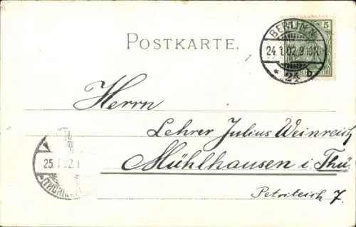 Litho Berlin Mitte, Alexanderplatz, Berolina, Taxameter, Straßenbahn