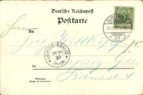 Litho Berlin Mitte, Alexanderplatz, Polizeipräsidium, Königsstraße, Grand Hotel