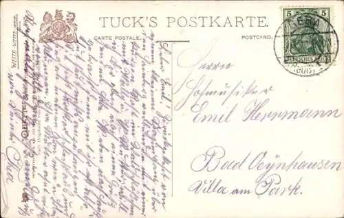 Künstler Ak Waldpartie, Rehe