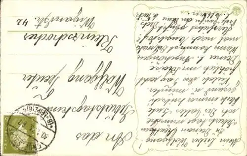 Ak Glückwunsch Geburtstag, Katzen, Rosen