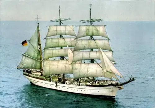 Ak Segelschulschiff Gorch Fock, Bundesmarine