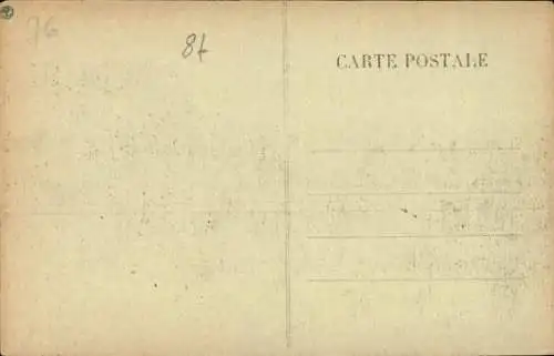 CPA Puys Seine Maritime, vue générale