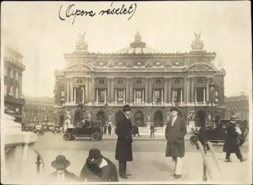 Foto Ak Paris, Opernhaus