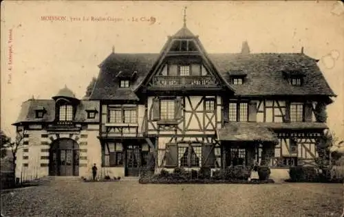 Ak Moisson sur Seine Yvelines, Le Chalet