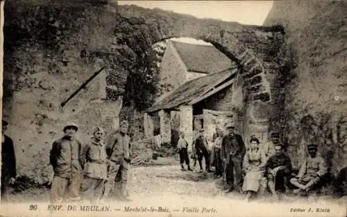 Ak Meulan en Yvelines, Montalet le Bois, Vieille Porte