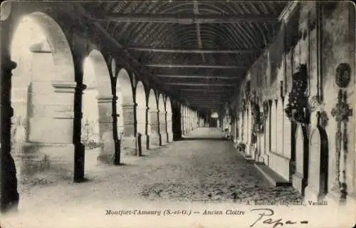 Ak Montfort l'Amaury Yvelines, Ancien Cloitre