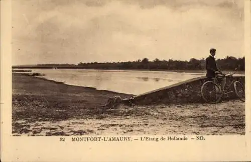 Ak Montfort l'Amaury Yvelines, l'Etang de Hollande