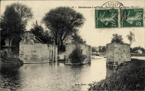 Ak Maisons Laffitte Yvelines, Le vieux Moulin