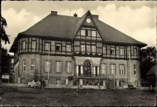 Ak Schierke Wernigerode am Harz, Rathaus