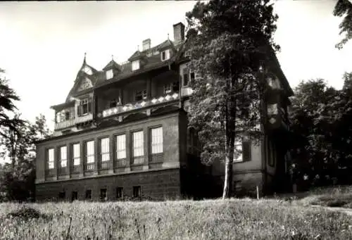 Ak Bad Liebenstein im Thüringer Wald, Haus Thüringen, historisches Gebäude, Gartenlandschaft, ...