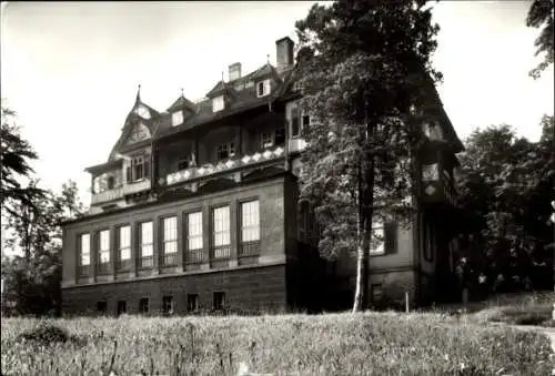 Ak Bad Liebenstein im Thüringer Wald, Haus Thüringen, alte Architektur, grüne Umgebung