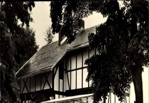 Ak Ilsenburg im Harz, Raststätte Waldgasthaus Plessenburg