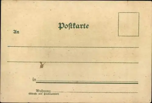 Litho Bautzen in der Oberlausitz, Gesamtansicht