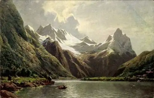 Künstler Ak Oesterley, C., Norwegen, Romsdalsfjord