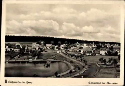 Ak Hahnenklee Bockswiese Goslar im Harz, Teilansicht