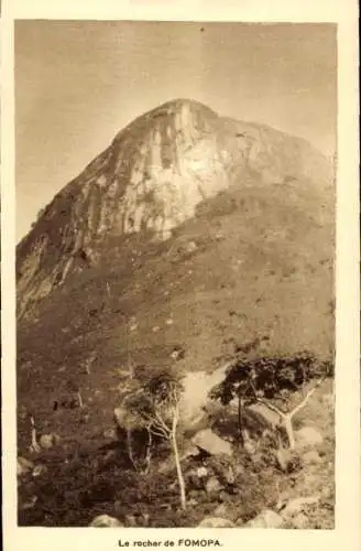 CPA Cameroun, Le rocher de Fomopa