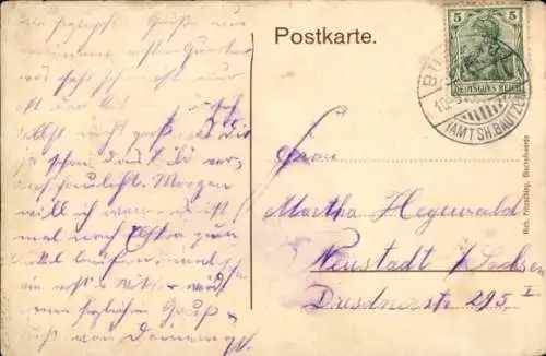 Ak Säuritz Panschwitz Kuckau in der Oberlausitz, Gesamtansicht, Erbgericht