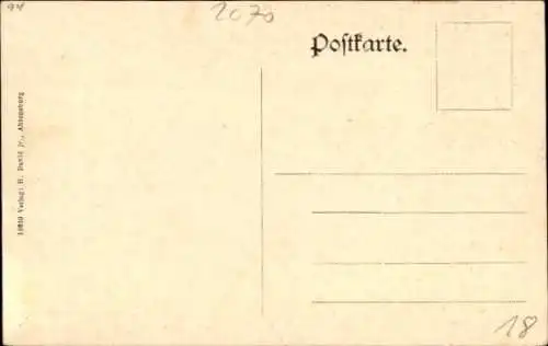 Ak Ahrensburg in Holstein, Marktplatz, Kriegerdenkmal