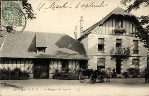 Ak Hauterive Allier, Pavillon des Sources